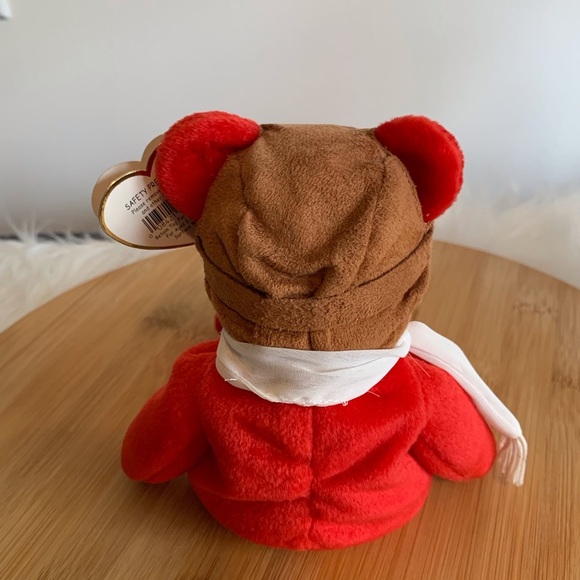 Ty (7) “Bearon”Red (100 Year’s of Flight) Plush Stuffed Animal Bear - Picture 4 of 10